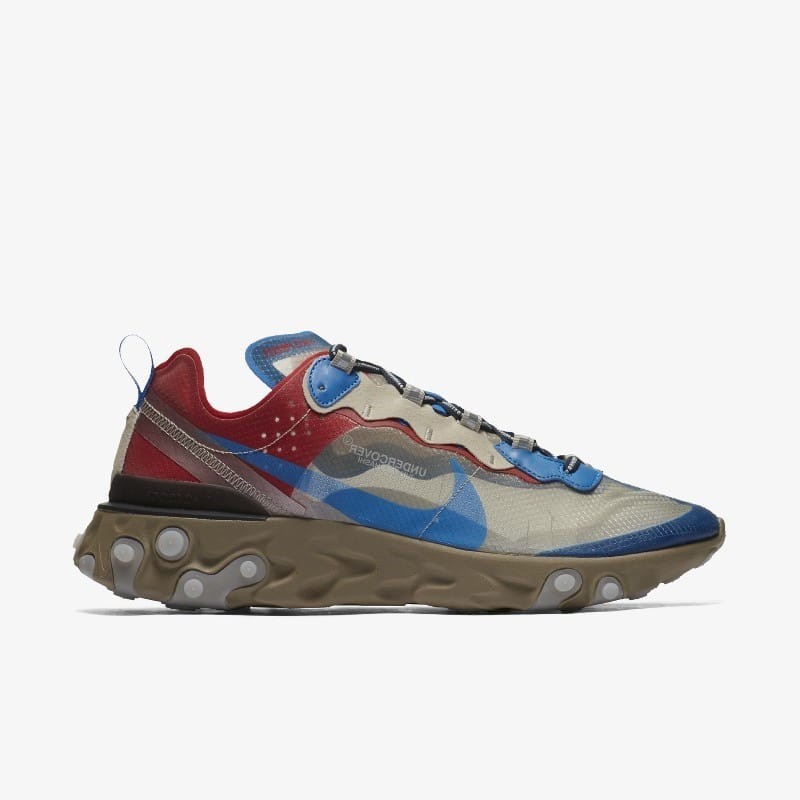 Nike react element 87 sales undercover light beige chalk